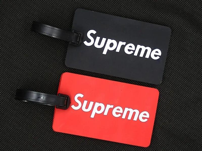 Luggage tag supreme streetwear luggage tag travel check-in tag boarding pass