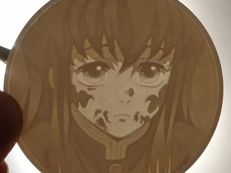 Demon Slayer Muichiro Tokito Lithophane Charm