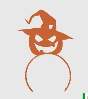 Halloween Pumpkin Headband, Halloween Shopping & Street Stall Must-Have