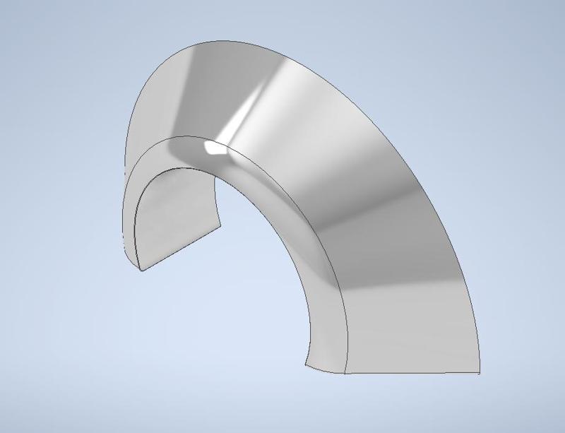 Wide body body panel