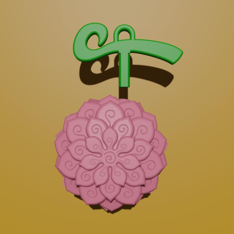 Hana Hana No Mi Keychain Keychain Keychain Devil Fruit