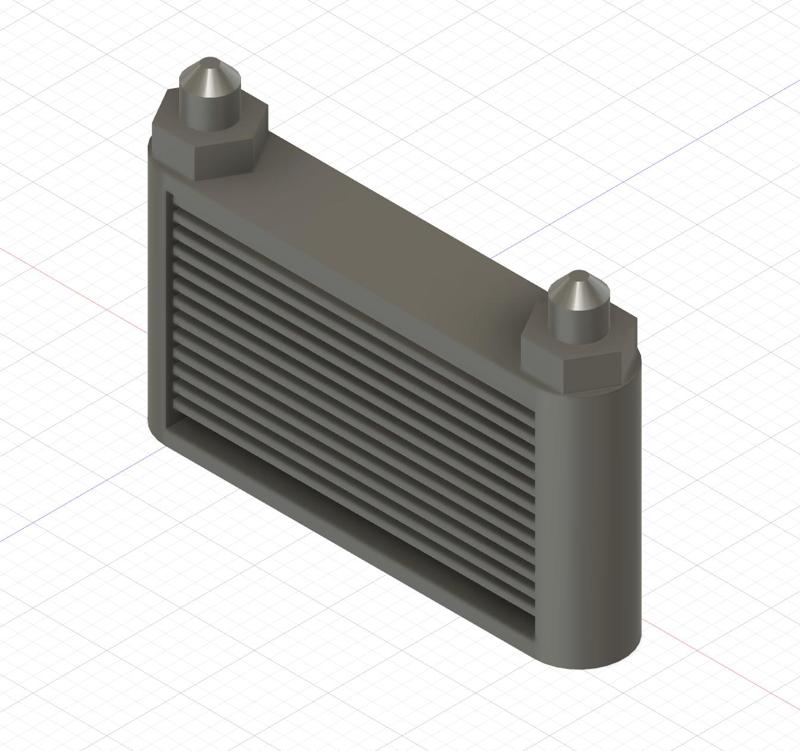 1:10 Scale Oil Cooler