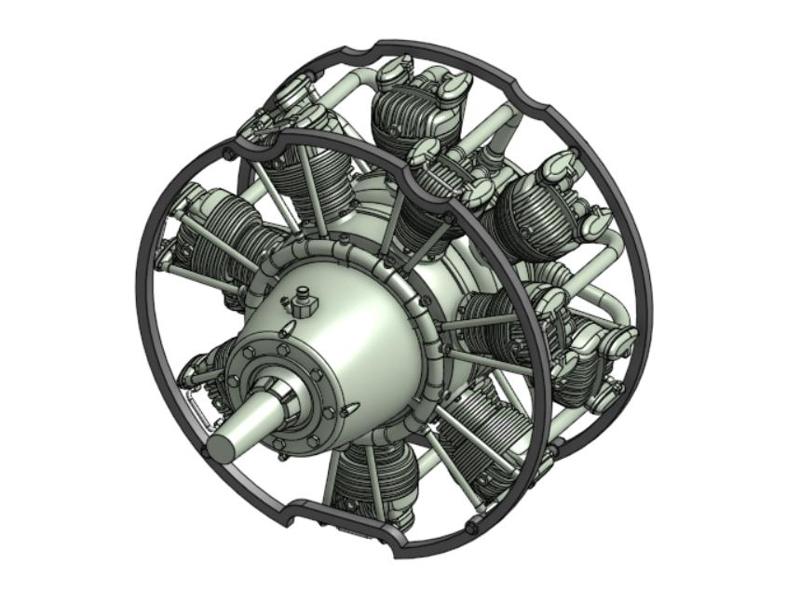 A6M Zero engine (Nakajima Sakae 21 )