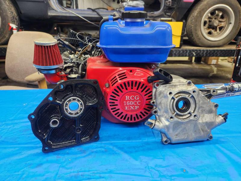 Side Cover Functional With Bearings Gx200  Ducar 212 Duromax 208