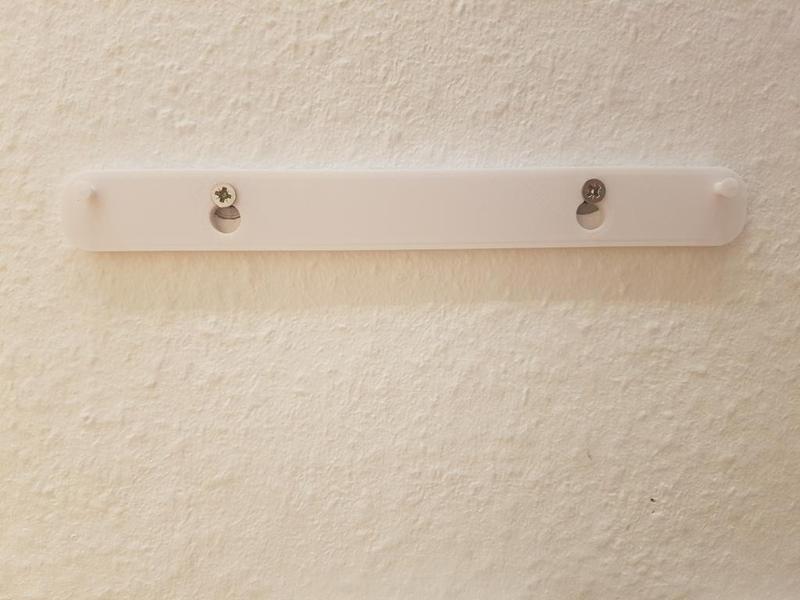 Speedport W724V to Fritz!Box 7590 Wall Mounting Holes Adapter Plate