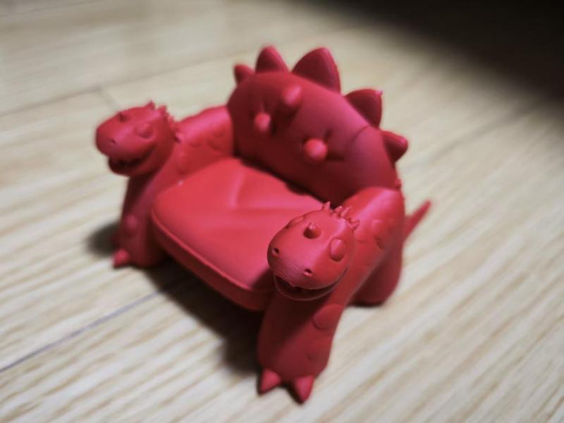 Cute Dinosaur-themed Single Sofa