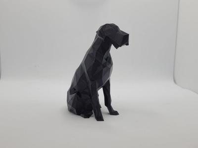 Great Dane Low Poly model