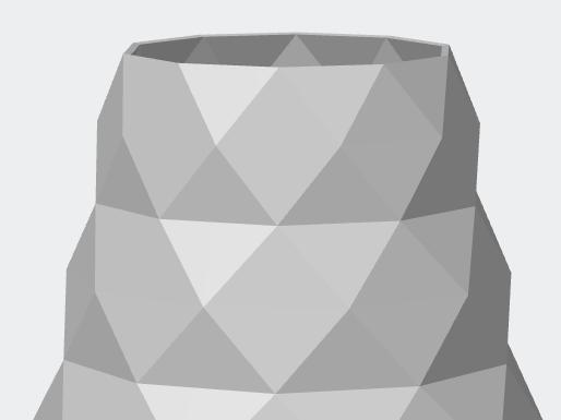 geometric/lowpoly vase 