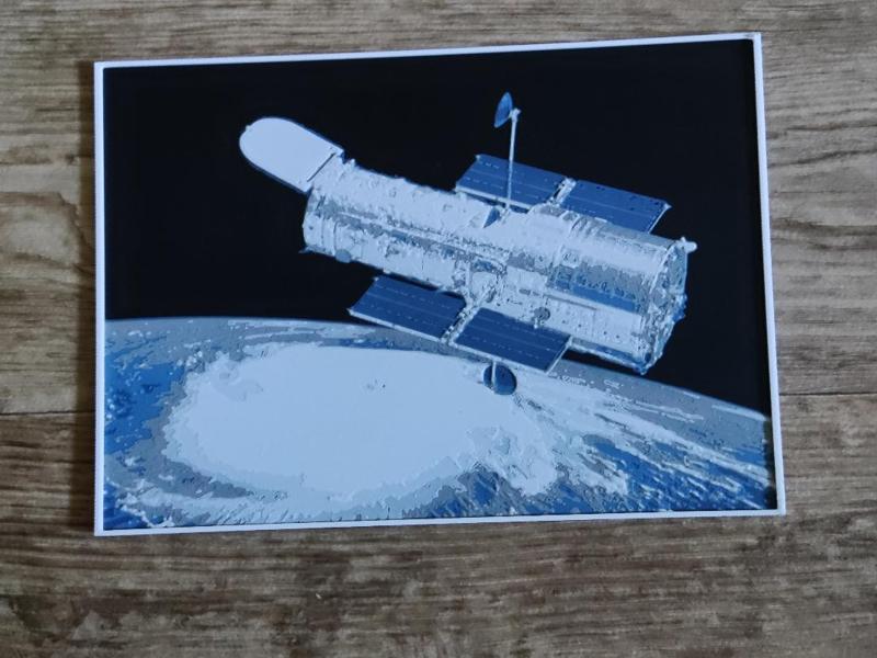 Hubble telescope - hueforge