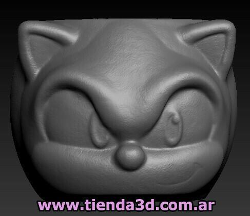 Sonic Flowerpot Mold