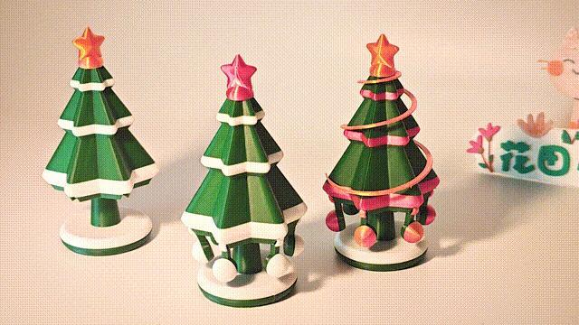 Cartoon Christmas Tree