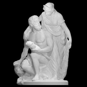 Hercules and Omphale at The Fine Art Museum in Brussels, Belgium