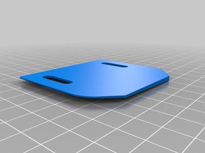 Angle transom mount for Garmin GT20-TM transducer