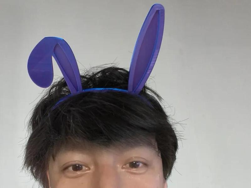 Must-Have Stall Item / To Spoil Daughter / To Gift Girlfriend / Bunny Ear Headband