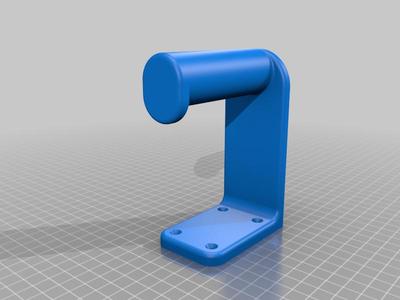 Spool hanger for 1kg spools of filament