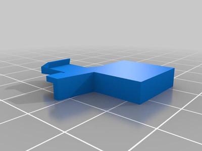Amiga 500 MITSUMI Floppy Button Relocator