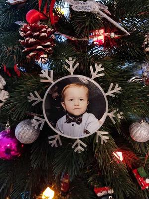Snowflake Photo Frame