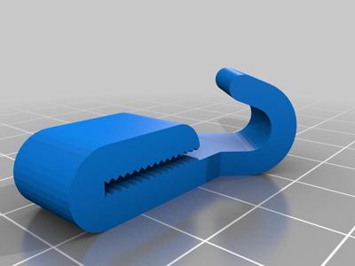 Ski Helmet Hook 45° Adapted for Helmet 