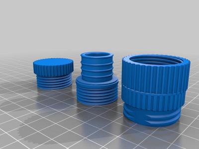 Ghostbusters Spengler Wand Couplings/end cap