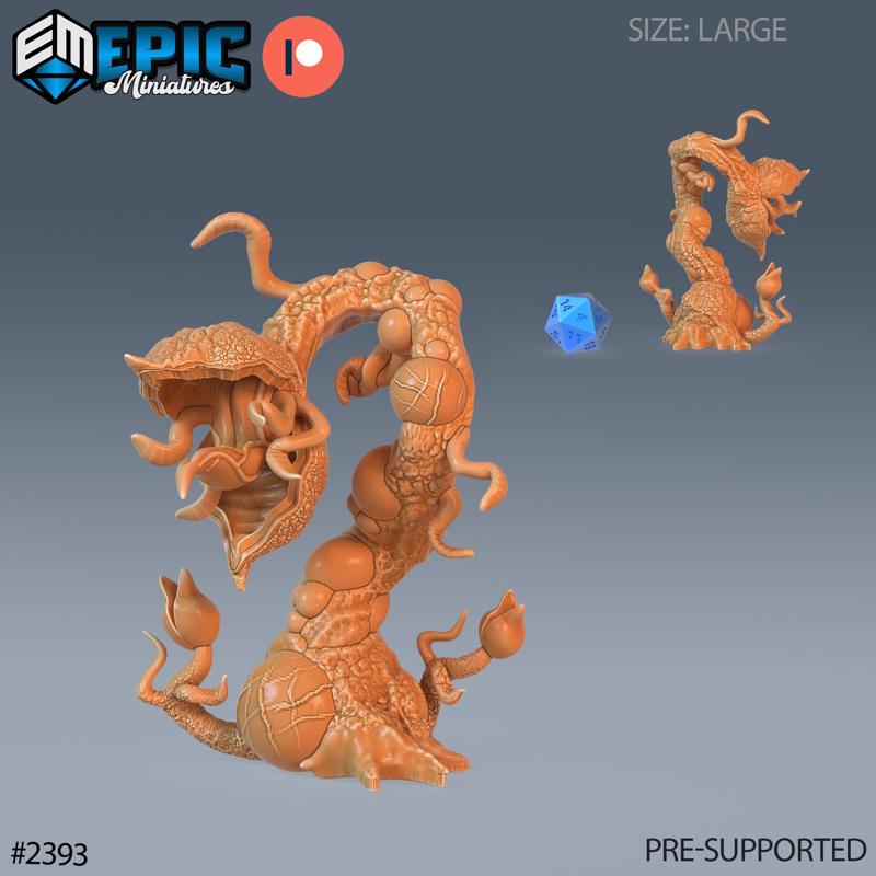 Snapping Plant Single / Eating Plant / Sprout & Tentacles / Trap Flower / Jungle Encounter