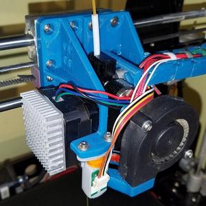 Titan Aero with BLTouch Carriage Mount for ANET A8