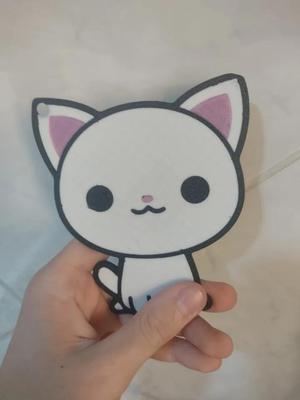 Cute Cat Keychain   