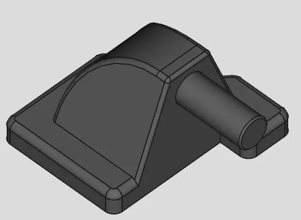 VW Polo 9N Halter Hutablage 2.0   