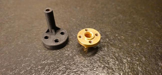 Z-Axle Lead Screw Nut Tapping Jig   