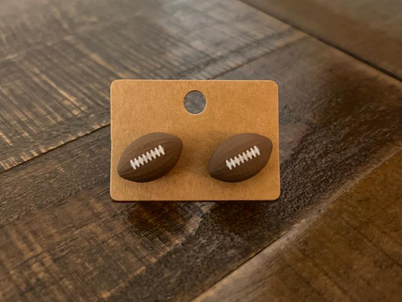 Football Earrings