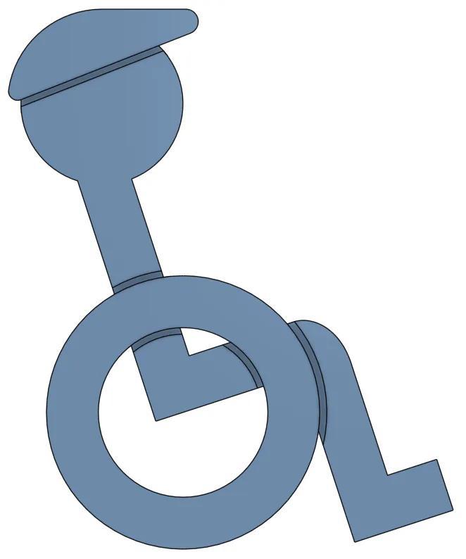 Wheelchair Icon Logo   