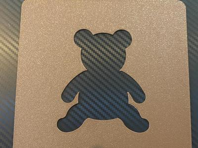 bear stencil