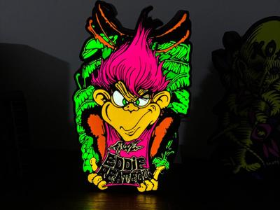 Alva - Eddie Reategui - Skate Art - Light up Sign
