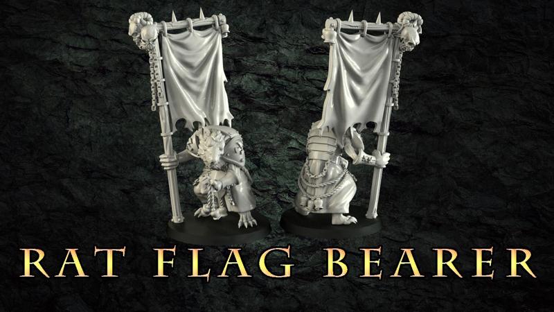 Rat flag bearer