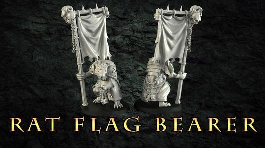 Rat flag bearer