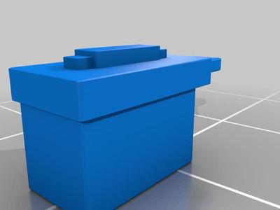 BrickArms LEGO M1919 Machine Gun Ammo Box Fixed