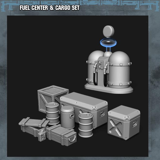 Fuel Center & Cargo Set