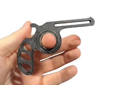 KEYSPINNER KEYCHAIN GUN   