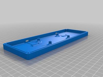 VOID40 Low profile bottom case + Chamfered top