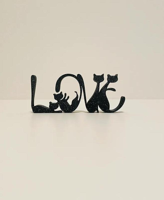 Cat Love sign V1   