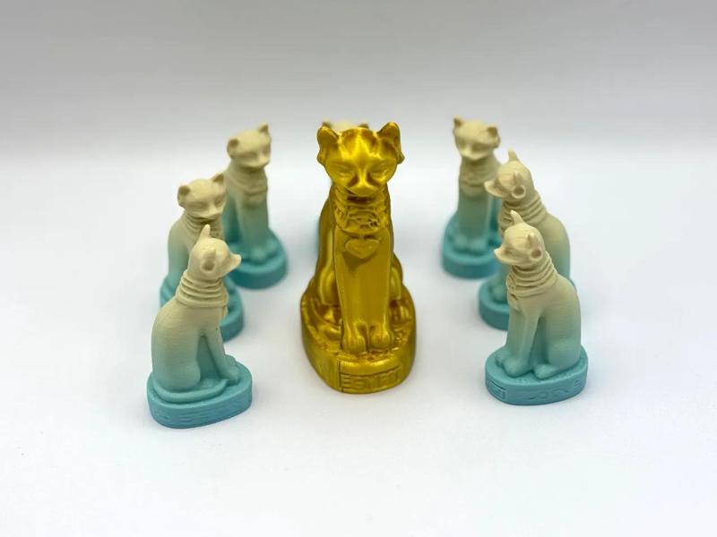 Egyptian styled Cat Figurine   