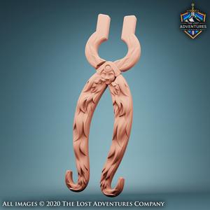 Ornate Smiths Tongs Prop