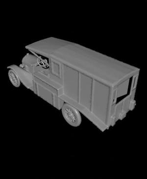 1/24 Scale Ford Model T Ambulance.stl