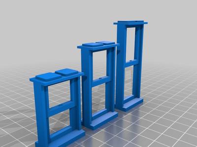 Block City Double-Hung Windows