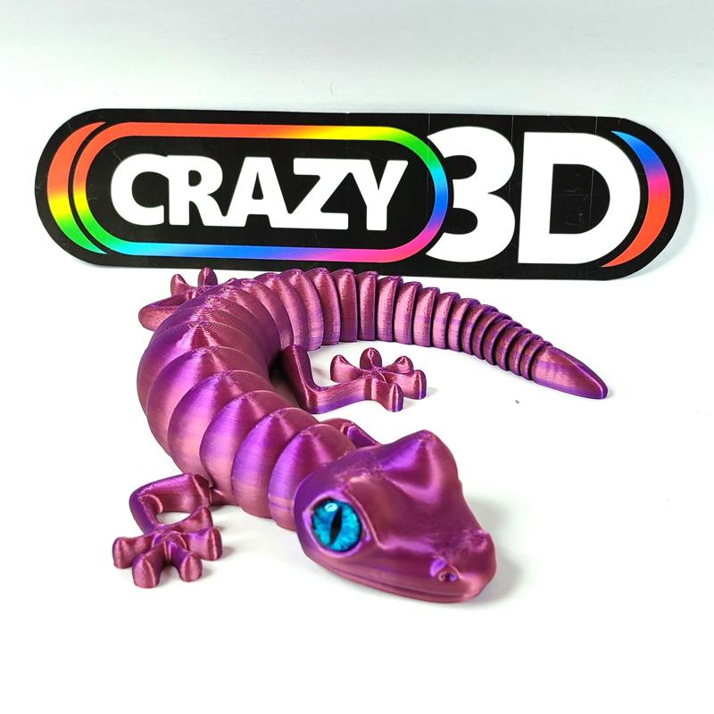 Ultra articulated Gecko - the GIANT 309mm+222mm version