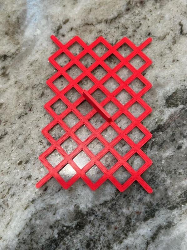 Rhombus Lattice Cake Decorating Tool