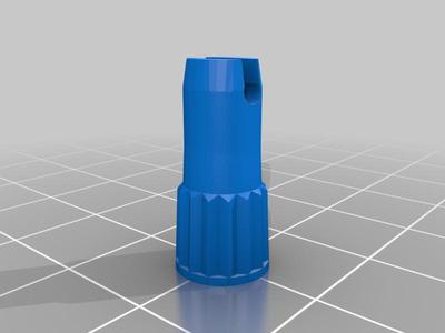Presta Valve Cap with Spoke Clip
