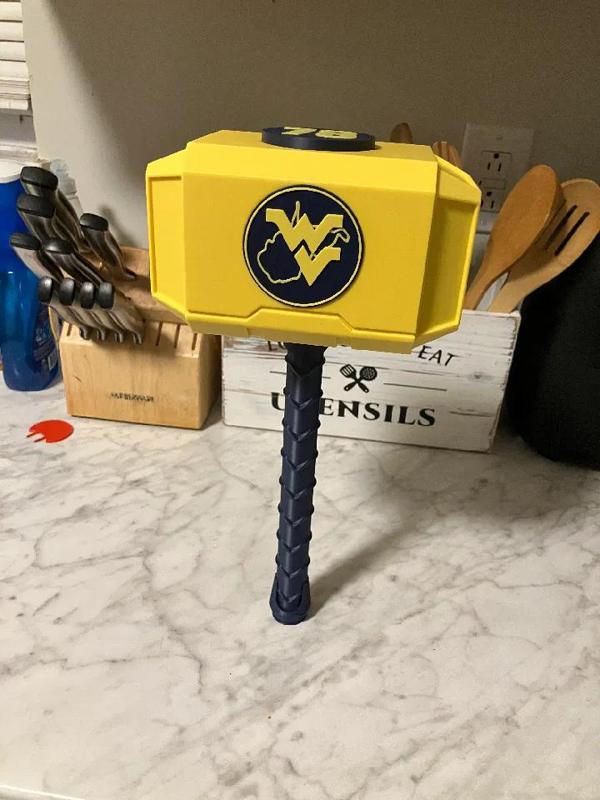 West Virginia University Thor Hammer   