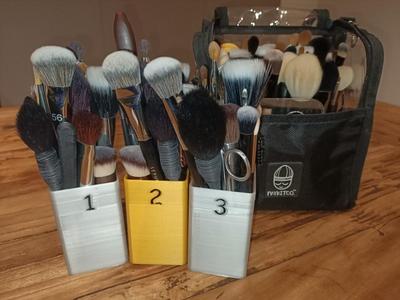 Numbered Makeup Case Divider for MyKitCo Big Brush Buddy