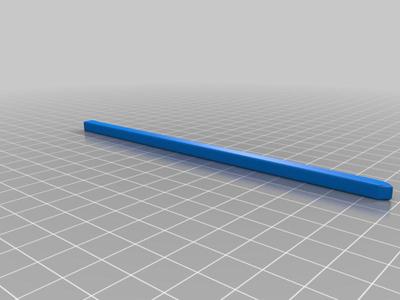 Straight plant support stake