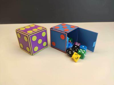 Folded Dice Box